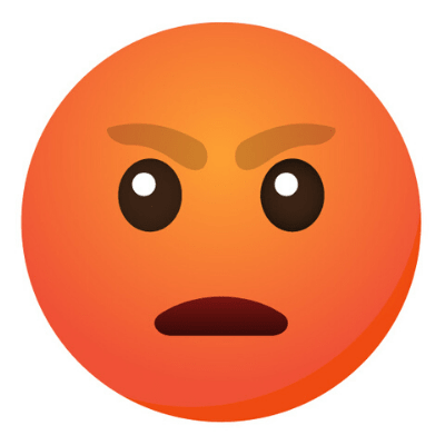 Enfadado