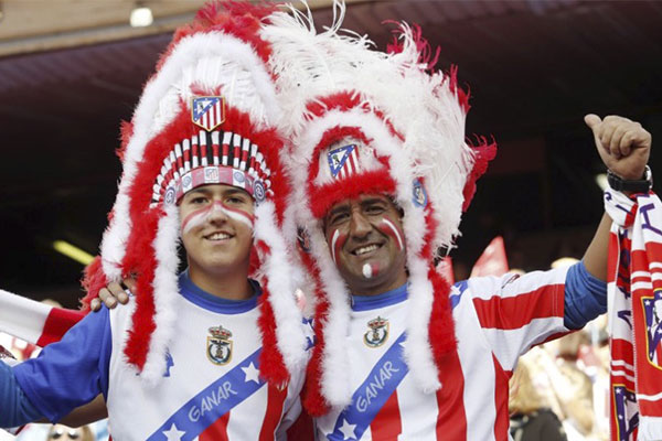 Atlético de Madrid colchoneros